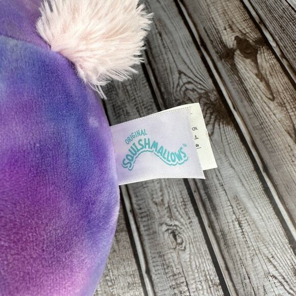 Squishmallow Aurora Unicorn 6" Tye Dye Hearts KellyToy Plush Stuffed Animal Toy - Picture 6 of 6